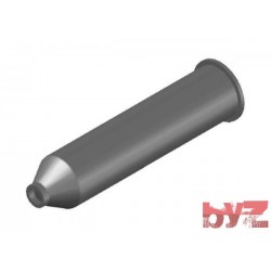 BURNER BLOCK SISIC L 375 Hole : D 25 BLOCCO BRUC.. Silisyum Karbür Brülör Kovanı