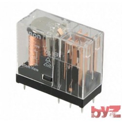 Omron Relay DPST-NO PCB, 5A 24Vdc coil