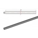 60,3x57,3x3140 - COOLING PIPE SOFF. R.R. 60,3*1,5*3140 AISI 310S WITHOUT HOLE Paslanmaz Soğutma Borusu