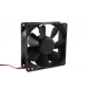 COOLING FAN 80X80X25MM 12VDC 2 WIRE