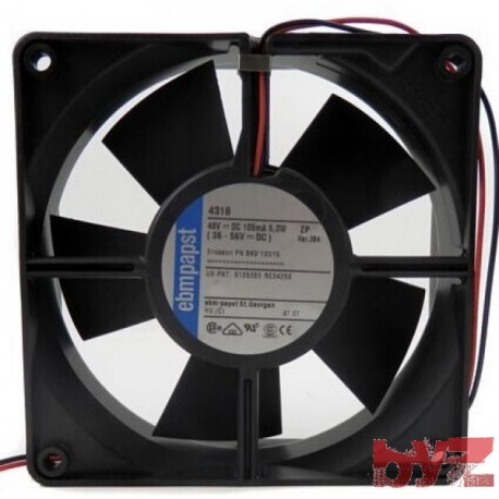 48VDC AXIAL COMPACT FAN EBMPAPST 4318