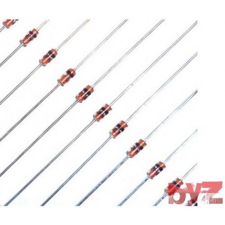 TCBZX55C-15 - BZX55C15 Diode Zener Single 15V&nbsp; 500mW&nbsp; 0,5W DO 35 2 TCBZX55C BZX55C-15