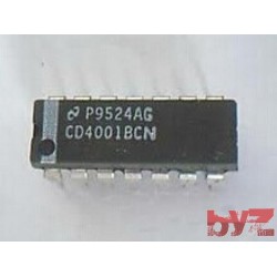 CD4001BCN - Gate NOR DIP 14 CD4001 4001 HEF4001 HCFCD4001