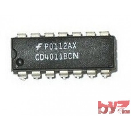 CD4011BCN - Gate NAND And DIP 14 CD4011 4011 HEF4011 HCF4011