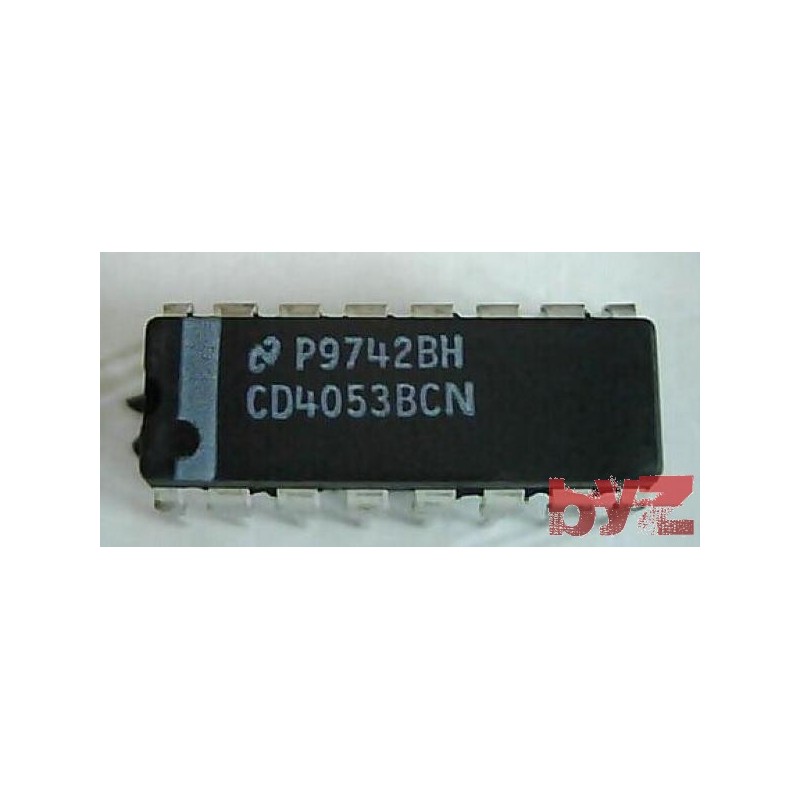 CD4053BCN - Multiplexer Analog DIP 16 4053 CD4053 HCF4053 HEF4053 - BYZ