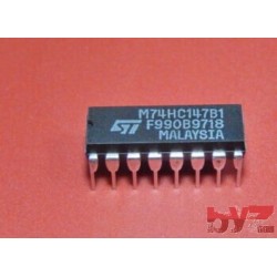 M74HC147B1R - Encoder 9-to-4 Priority CMOS DIP 16 M74HC147 74HC147 CD74HC147 SN74HC147 74LS147