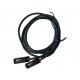 E3Z-T61-Photoelectric Sensors NPN PREWIRED EMITTER + RECEIVER 2MT CABLE 15 mt algılamalı