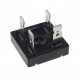 KBPC2510 - Diode Recti. Bri. Sin. 1KV 25A 1000V KBPC 4