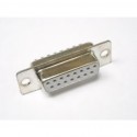 D-SUB-15P-F - Connector 213 Series 15 Pin Female 15 Pin Disi D-Sub Konnektor