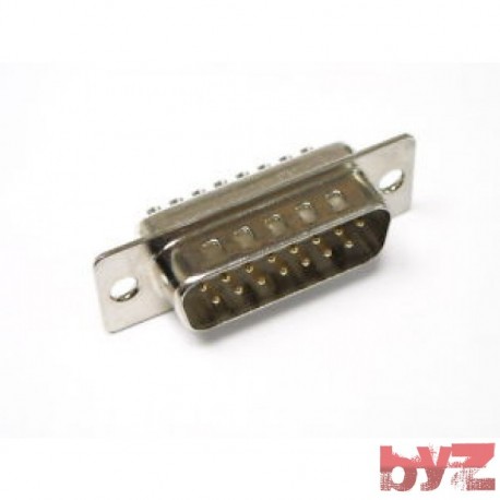 D-SUB-15P-M - Connector 213 Series 15 Pin Male 15 Pin Erkek D-Sub Konnektor
