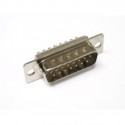 D-SUB-15P-M - Connector 213 Series 15 Pin Male 15 Pin Erkek D-Sub Konnektor