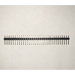 32P-Header-Male - 1x32 Pin Erkek Pin Header 180 Derece 32 pin Header Male