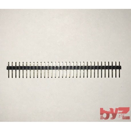 32P-Header-Male - 1x32 Pin Erkek Pin Header 180 Derece 32 pin Header Male