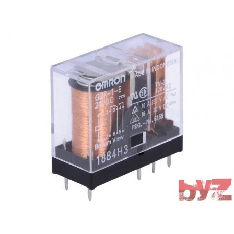 G2R-1-E-24VDC - Omron Relay G2R-1-E DC24 G2R-1E Role