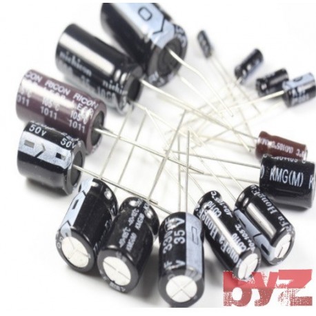 22UF100V - Elektrolitik Kondansator 22UF 100V 22 Mikrofarad 22 MF