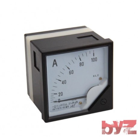 6L2-A-15A - Amper Metre AC 80x80 0-15A GB/T7676-98