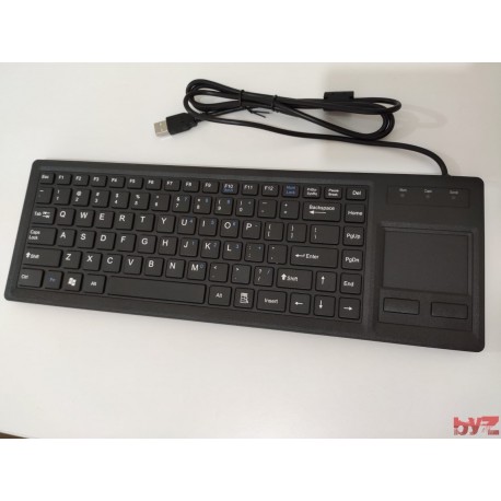 IND-PLS-KEY-BRD-U - INDUSTRIAL KEYBOARD USB waterproof Plastic