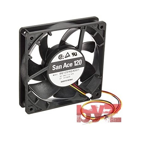 9G1224G4D01 - San Ace FAN 24Vdc 120x120x25mm