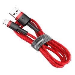 CALKLF-A09 - Baseus A09 8 Pin Veri Kablosu 0.5M - Kırmızı