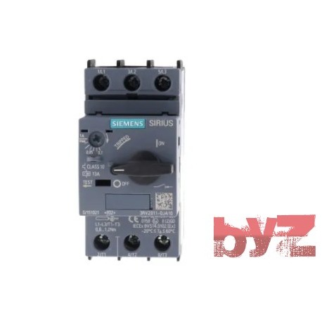 3RV2011-0JA10 - SIEMENS Motor Koruma Şalteri 3RV2011-0JA10