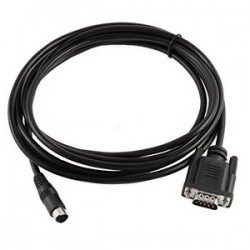 DOP-CA232DP - Delta Communication cable 6FT, RS232 DB9 to Mini Din