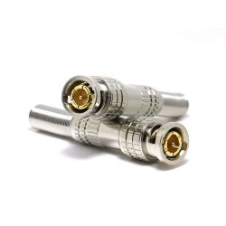RG59/RG6-GOLD - YAYLI BNC KONNEKTÖR COAXIAL RG59/RG6 GOLD