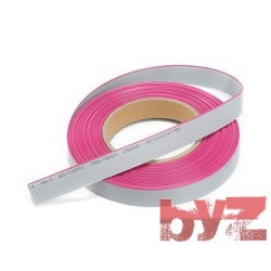 1,27MM-28AWG-50PIN -KABLO FLAT 28AWG 50PIN Grey