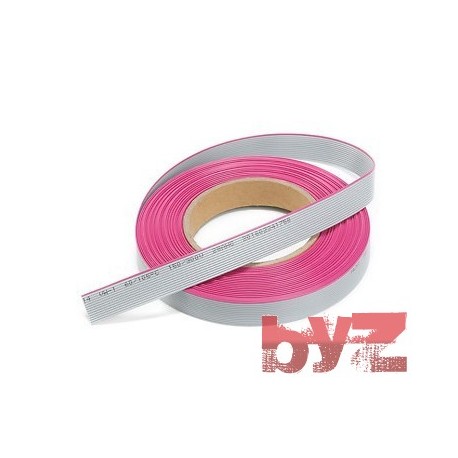 1,27MM-28AWG-50PIN -KABLO FLAT 28AWG 50PIN Grey