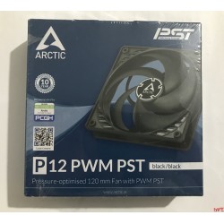 Arctic P12 PWM PST 120 mm Siyah Kasa Fanı
