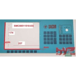 SMC08511518-EG - SACMI PRESS UPPER KEYPAD SMC08511518